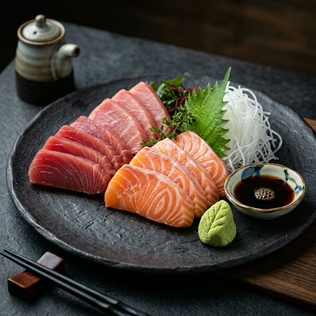 Sashimi Salmón